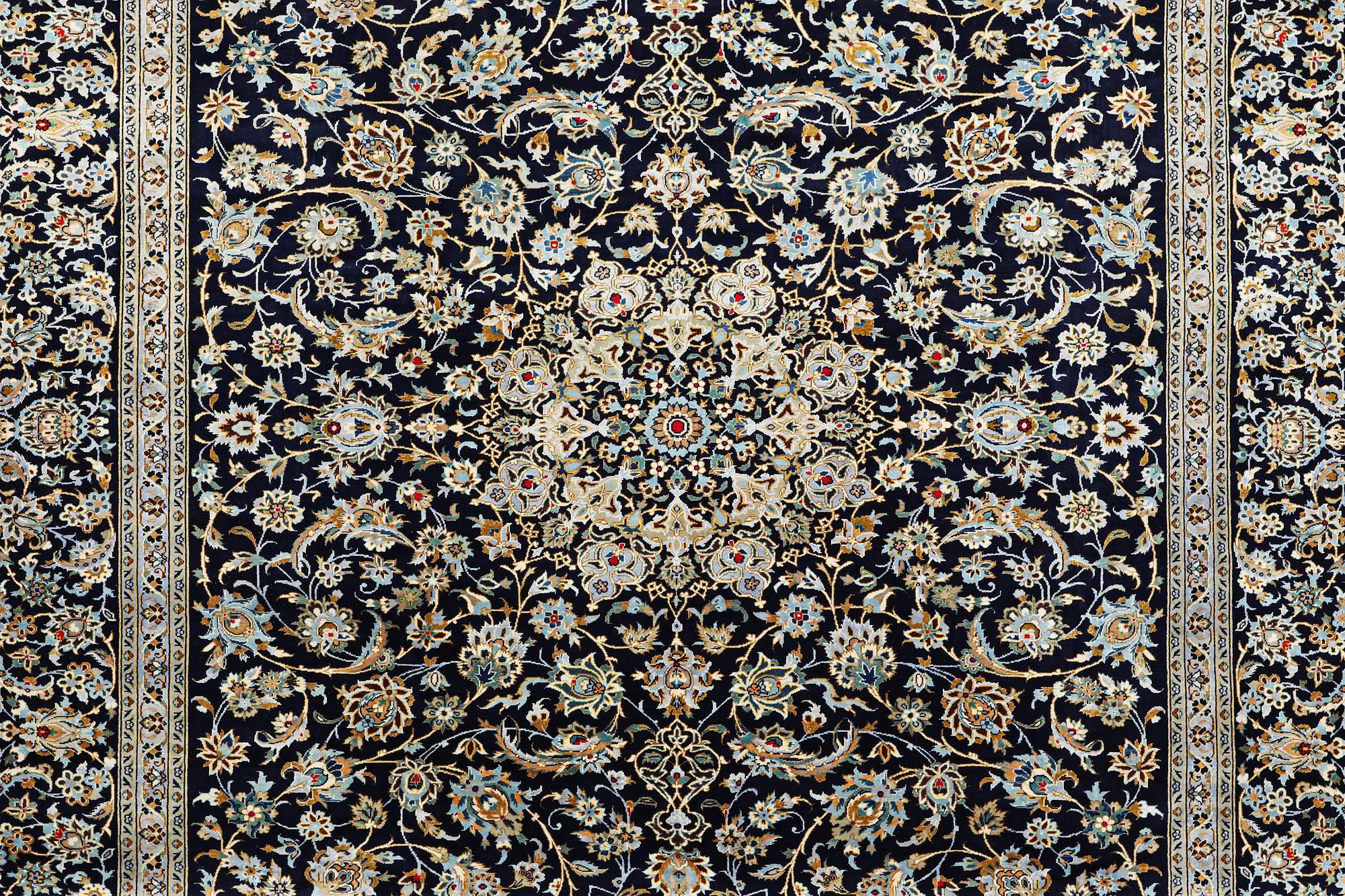 A carpet, Kashan, ca 413 x 312 cm.