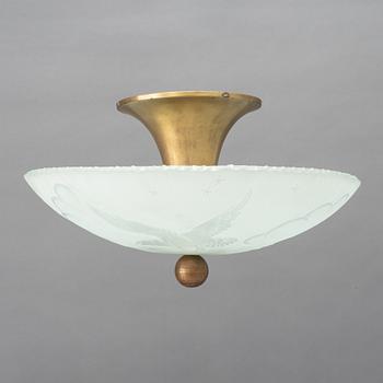 A ceiling lamp, 1930's/40's.