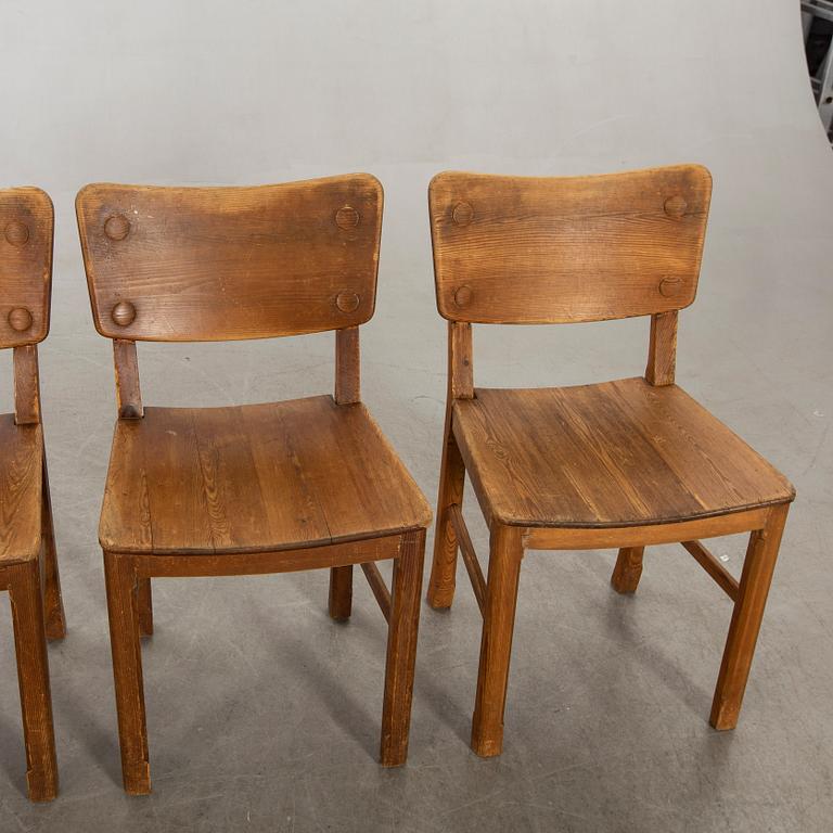 Stolar 4 st, Sportstugemodell, 1940/50-tal.