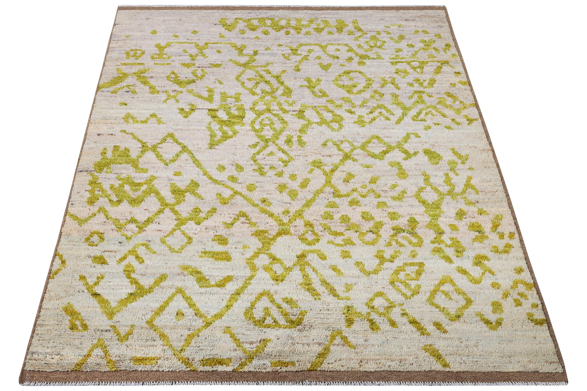 A Moroccan rug, c. 237 x 164 cm.