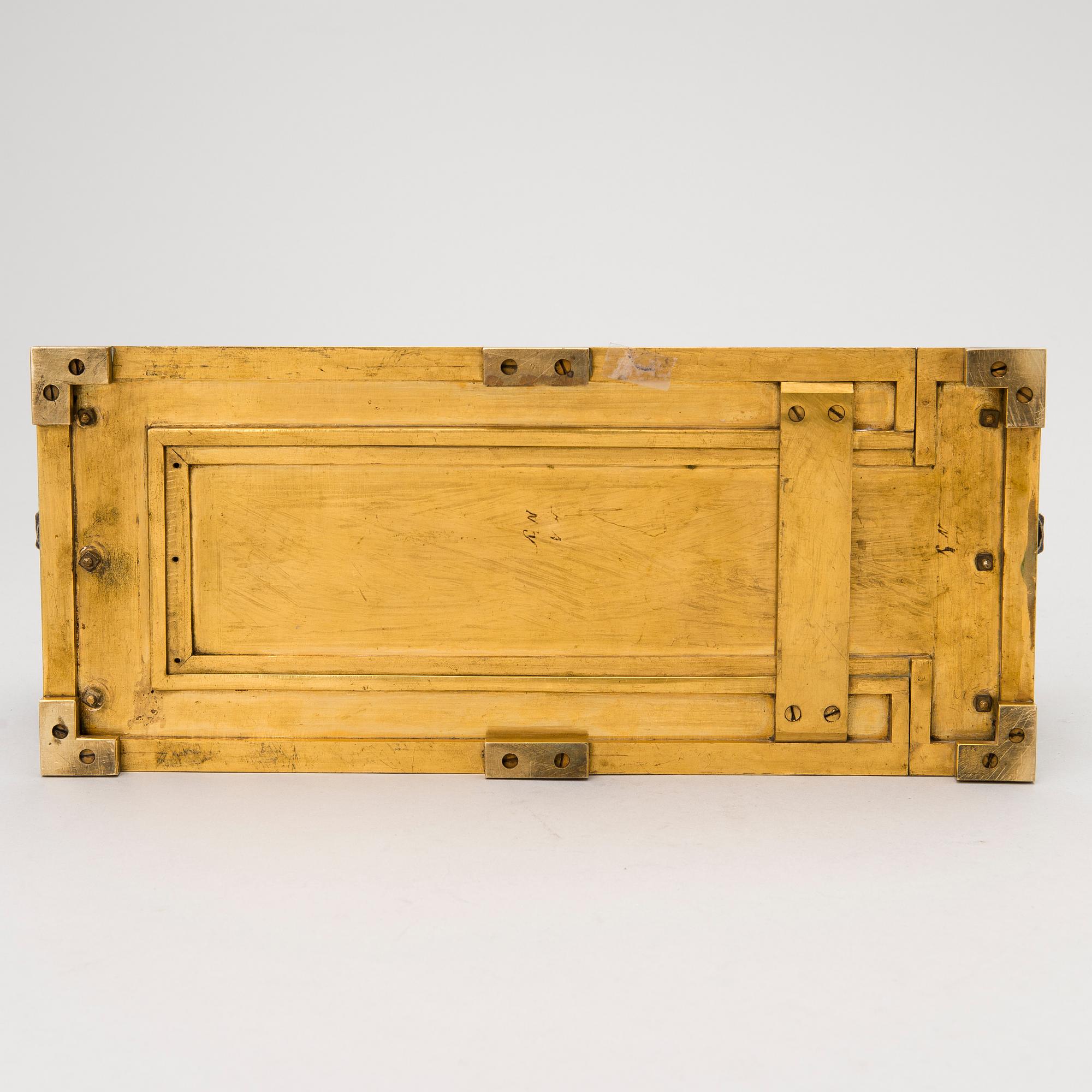 BOOK SUPPORT, bronze, Russia middel of the 19th century.
