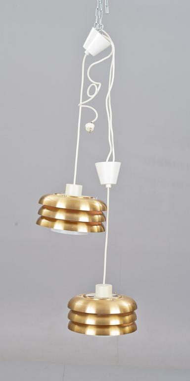 TAKLAMPOR, ett par, "Haga", etikettmärkta.