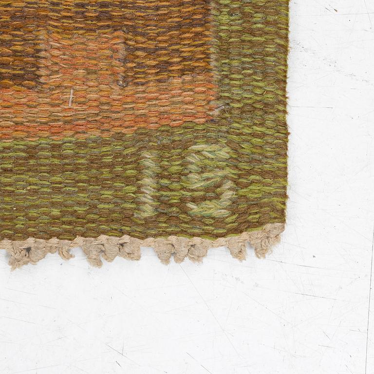 Ingegerd Silow, matta, röllakan, signerad IS, ca 200 x 137 cm.