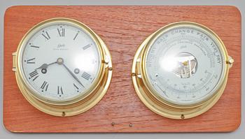 VÄGGUR SAMT BAROMETER, Schatz, 1900-talets andra hälft.