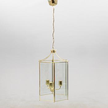 Ceiling lamp, late 20th century, known as "Bellmanslykta", manufactured by F:a F Facklam, late 20th century.