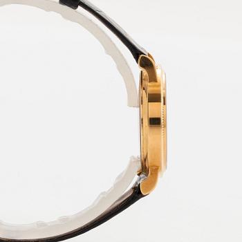 Patek Philippe, Calatrava, "Clous de Paris", wristwatch, 25 mm.