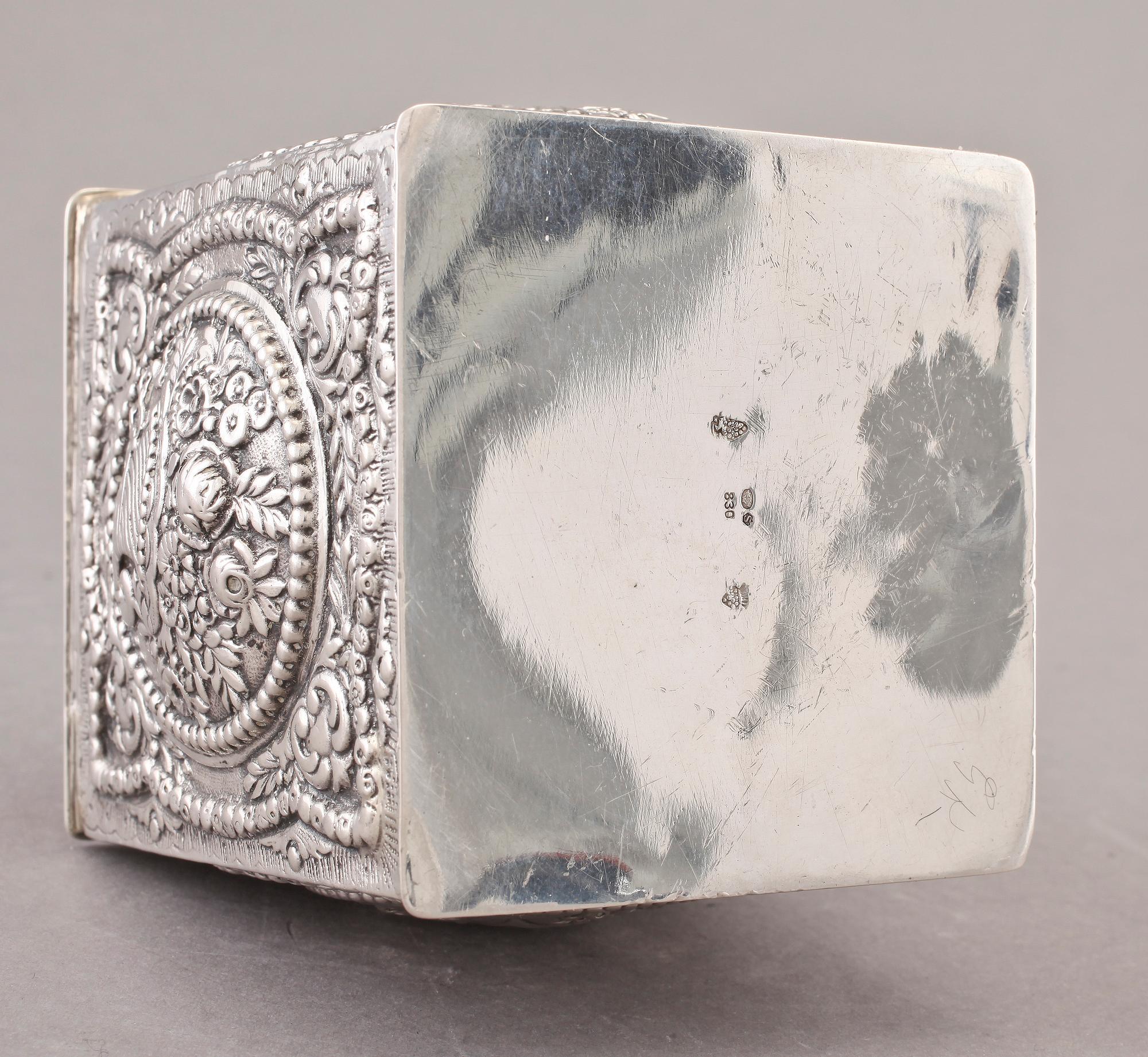 TEDOSA samt SOPPSLEV, silver, 1800/1900-tal.