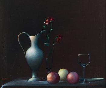 Jan Palmu, 'Tre persikor i sidoljus'.