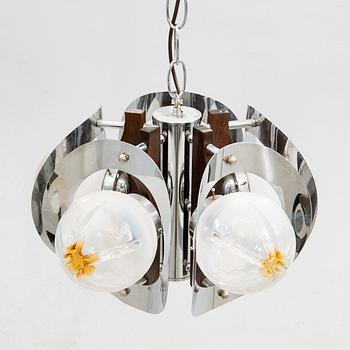 Chandelier, Mazzega, Murano, Italy, second half of the 20th century.