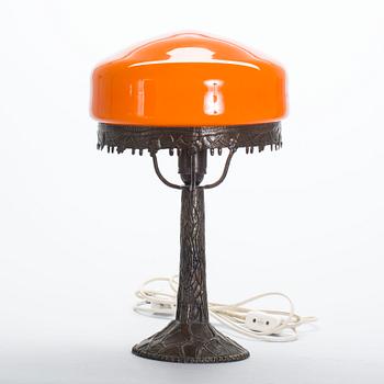 BORDSLAMPA, sk Strindbergslampa, 1900-talets första hälft.