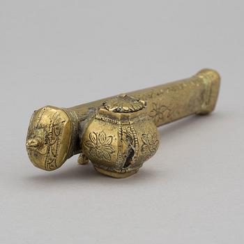 BLÄCK / PENNSTÄLL, mässing, orientalisk, 1800-/1900-tal.