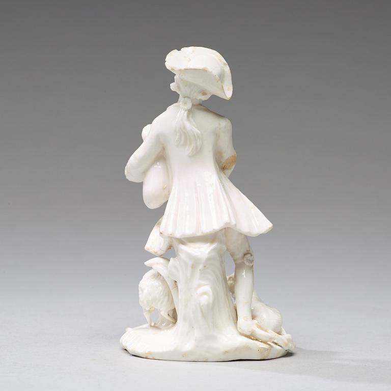 FIGURIN, mjukt porslin. Marieberg, Stens period (1769-1788).