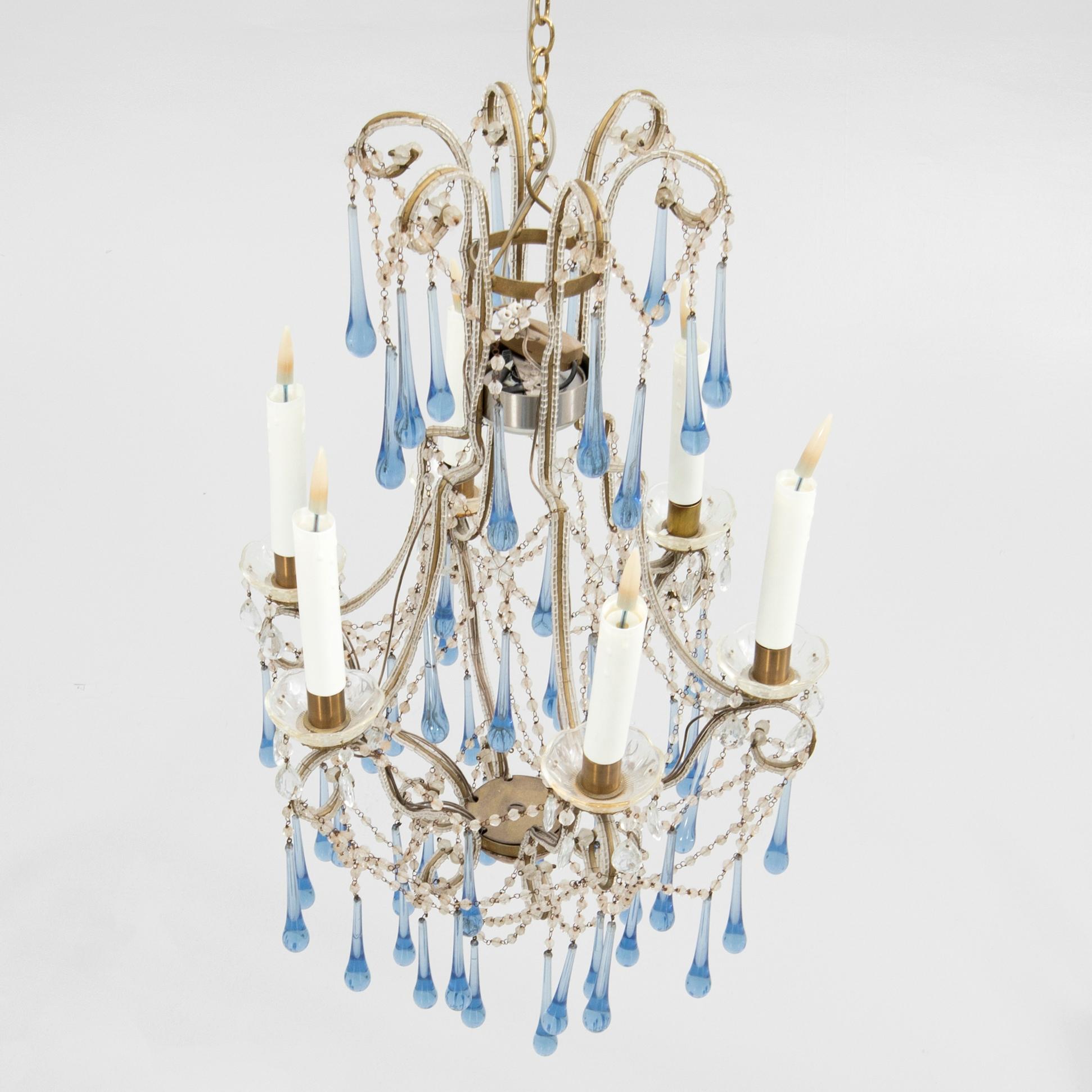 Chandelier, Venetian style, 20th century.