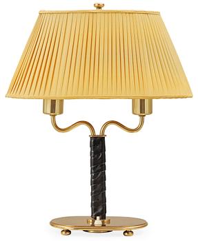 380. A Josef Frank brass table lamp, Svenskt Tenn, model 2388.