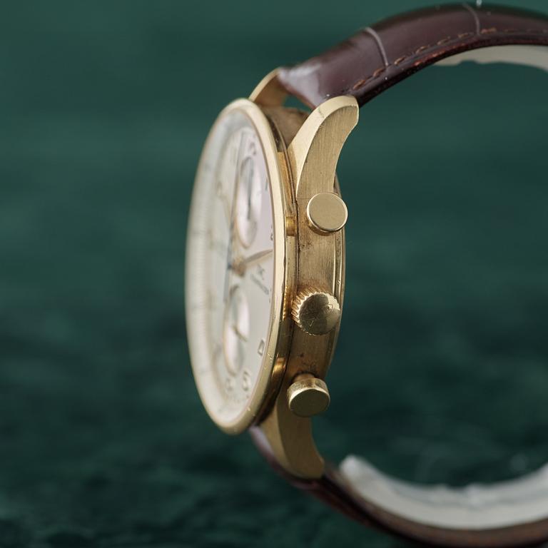 IWC, Schaffhausen, Portugieser Chrono-Rattrapante, chronograph, wristwatch, 41 mm,