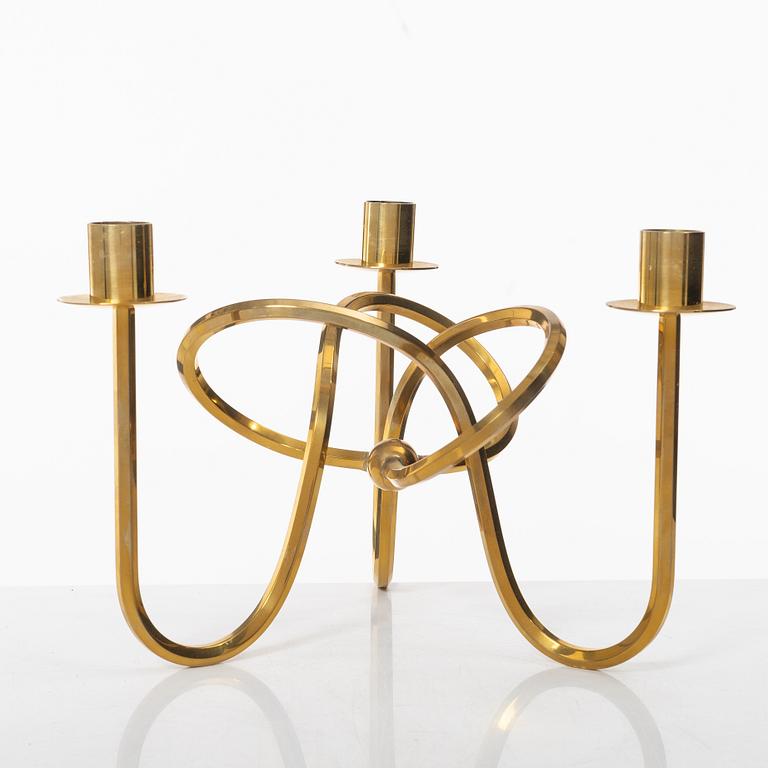 Josef Frank, a brass candelabrum, "The Friendship Knot", Svenskt Tenn.