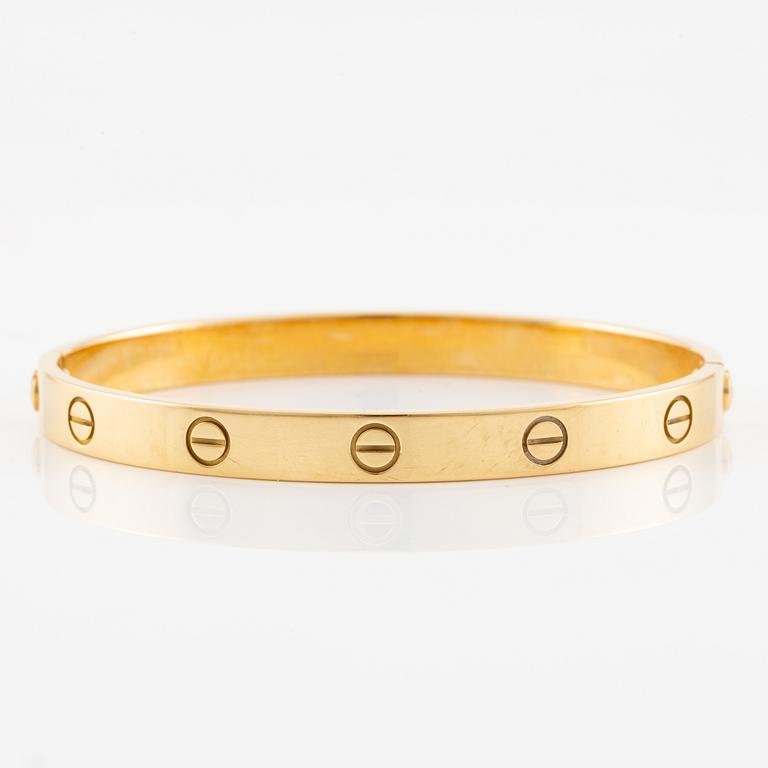 A Cartier bracelet "Love" 18K gold.