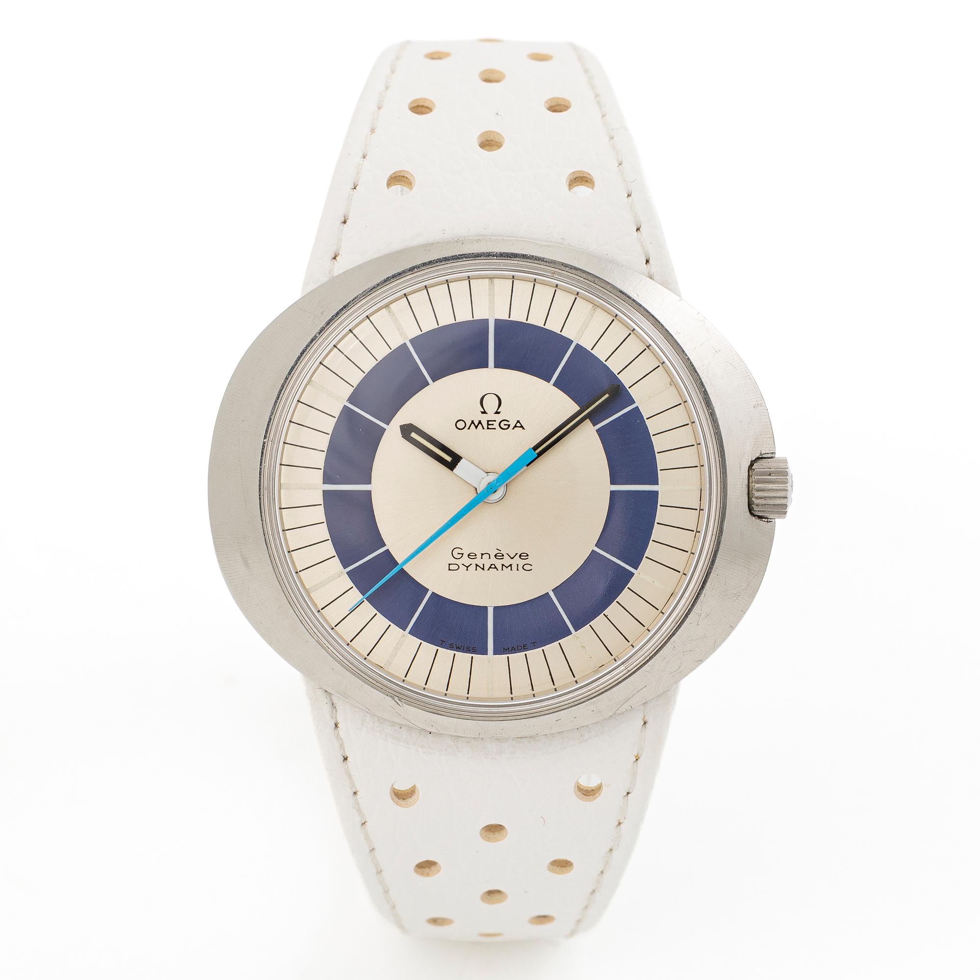 Omega, Genève, Dynamic, wristwatch, 41 x 36 mm.