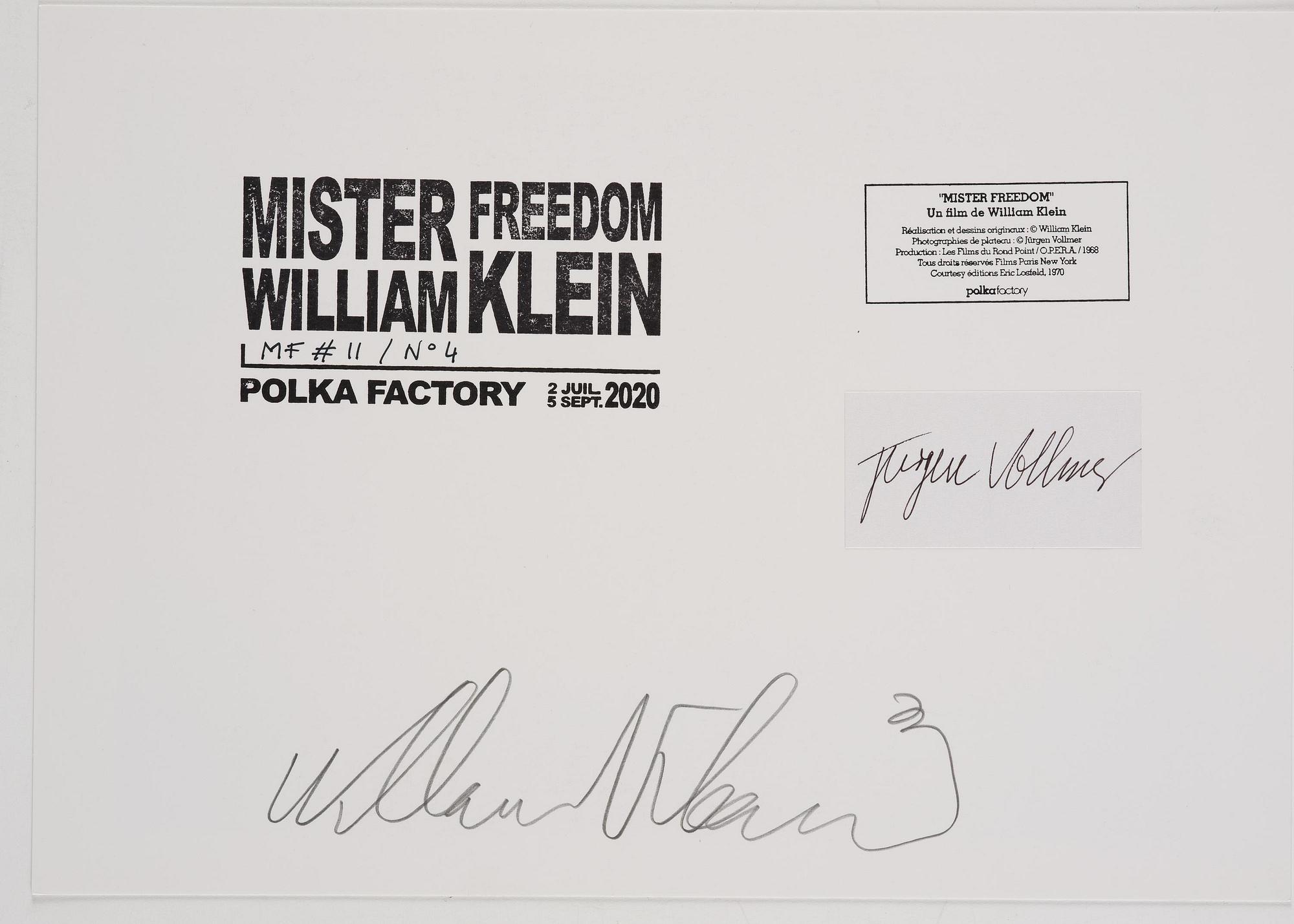William Klein, ”Mister Freedom koffert - full set edition”, 2020.