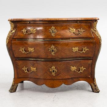 A Rococo chest of drawers, second half of the 18th century.