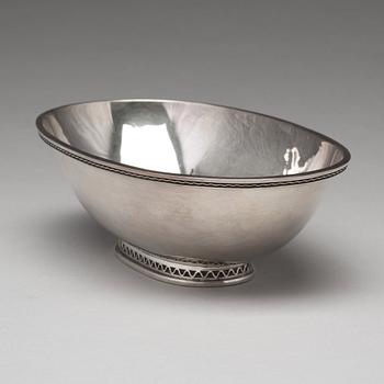 A Swedish 20th century silver bowl, mark of Eric Råström, CGR, Stockholm 1973.