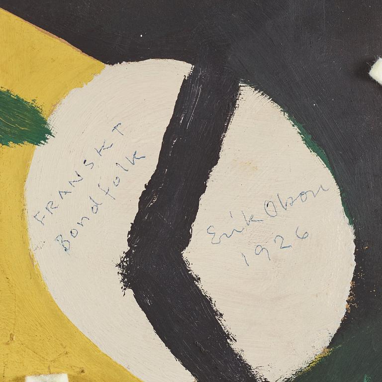 Erik Olson, "Franskt bondfolk".