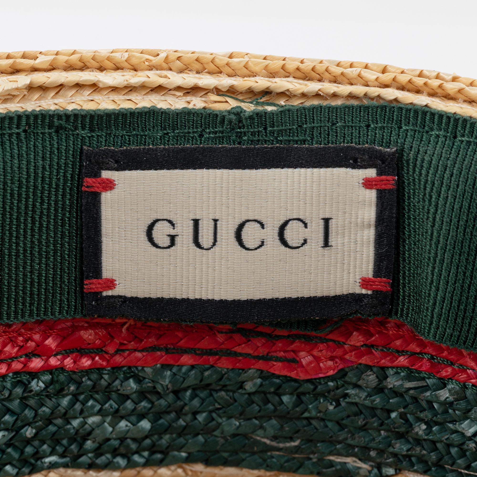 Gucci, hatt, storlek M.