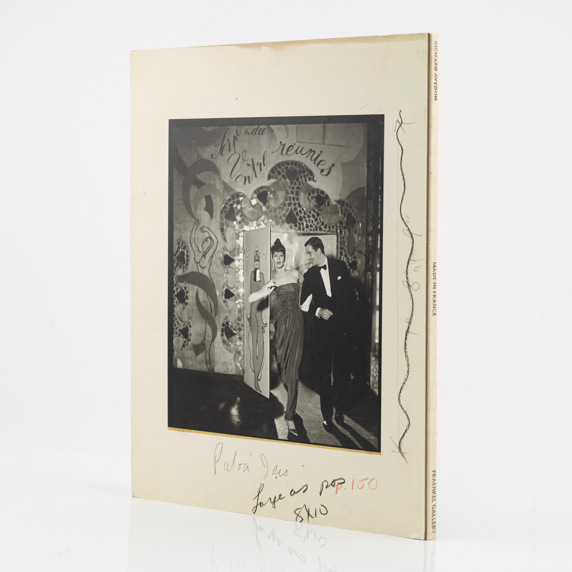 Richard Avedon, Fotobok, "Made in France".