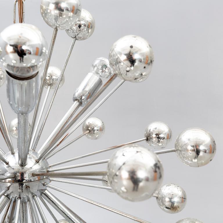 A Paul de Haan ceiling pendant alter part of the 20th century.