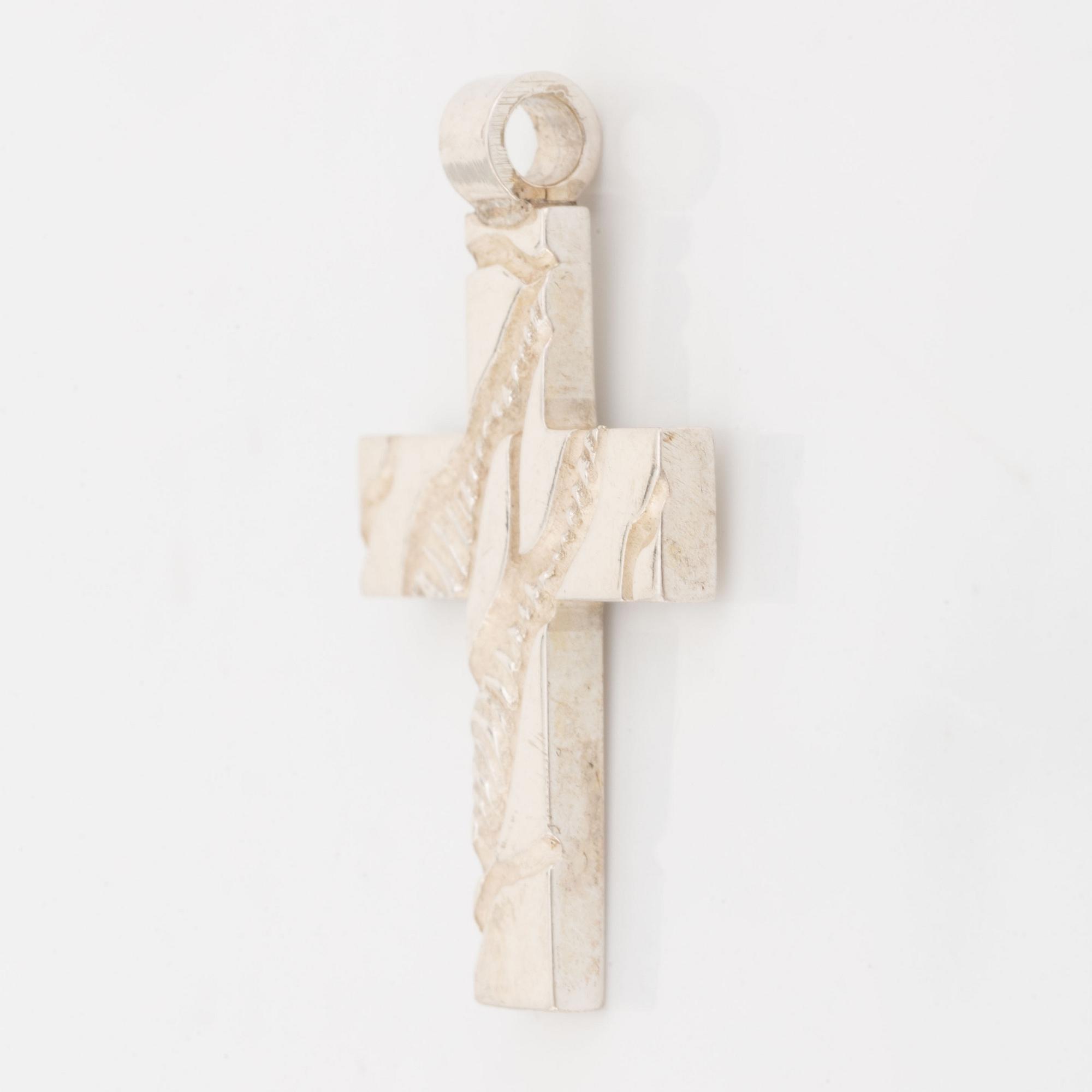 Rolf Karlsson a silver cross.