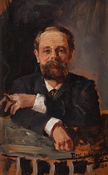 92. Axel Jungstedt, Portrait of a man.