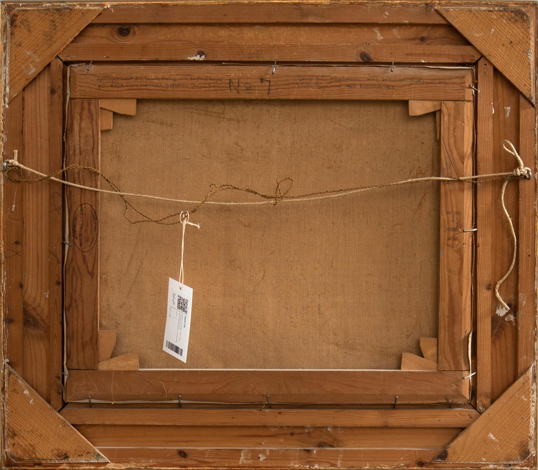 Gunnar Svensson, View from Långholmen over the Münchenbryggeriet in Stockholm.