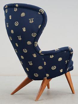 A Carl-Gustav Hiort af Ornäs easy chair, Helsinki 1950's.