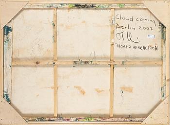 Thomas Henriksson, signed and dated Berlin 2007 on verso.