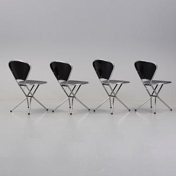 FÄLLSTOLAR, 4 stycken, Niels Gammelgard för Ikea.