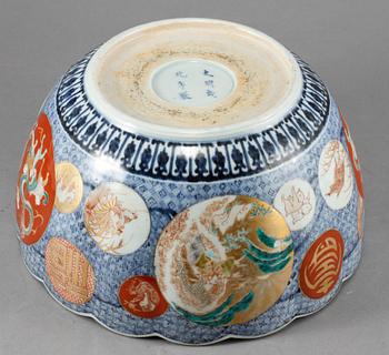 SKÅL, porslin, Imari, Japan, 1800-tal.