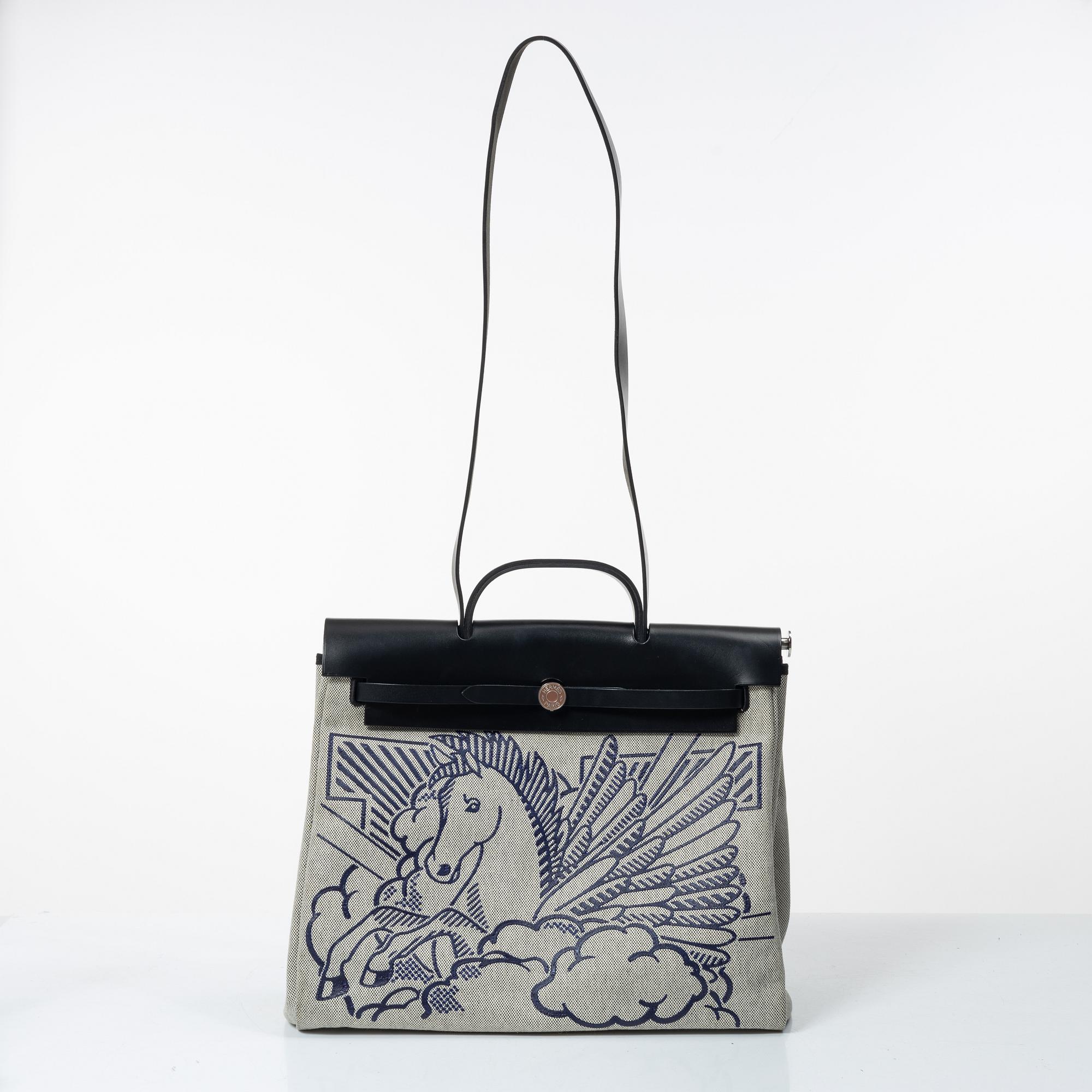 Hermès, Bag, “Herbag Zip Pegase”.