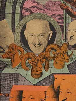 Erró, Utan titel ur: "Hommage aux Prix Nobel" (Nobelprismappen).