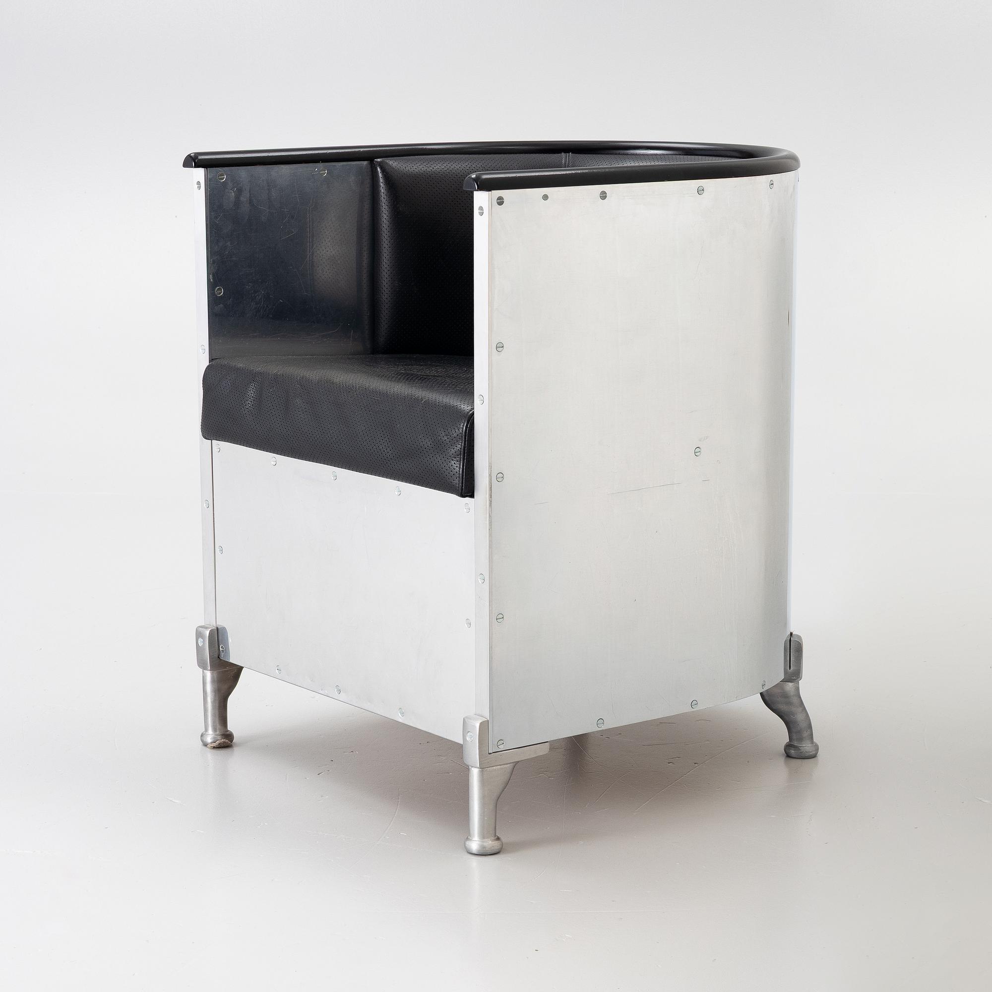 Mats Theselius, Armchair, 'Aluminium', Källemo.