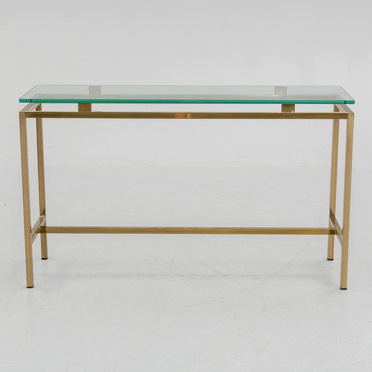 SIDEBOARD, med glasskiva, samtida.