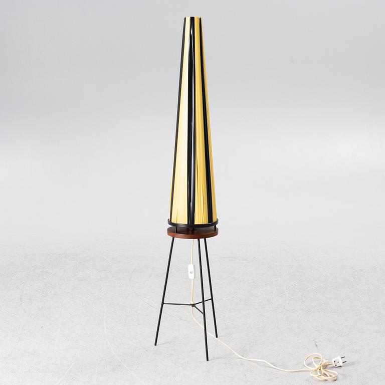 Floor lamp, mid-20th century,