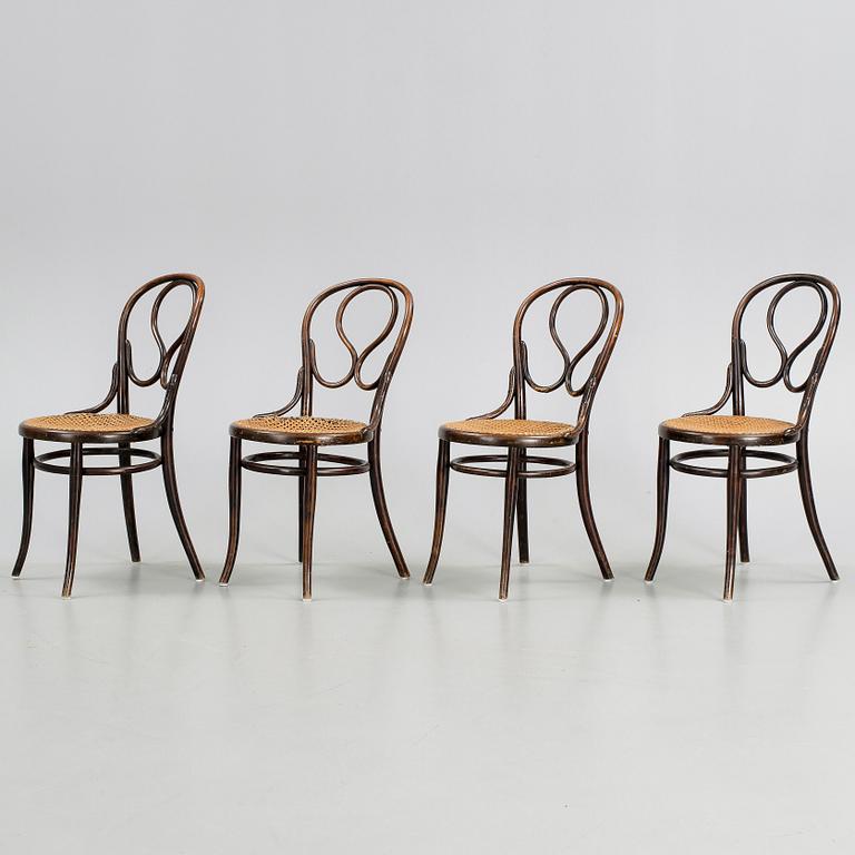 STOLAR, 4 st, Thonet, 1900-talets början.