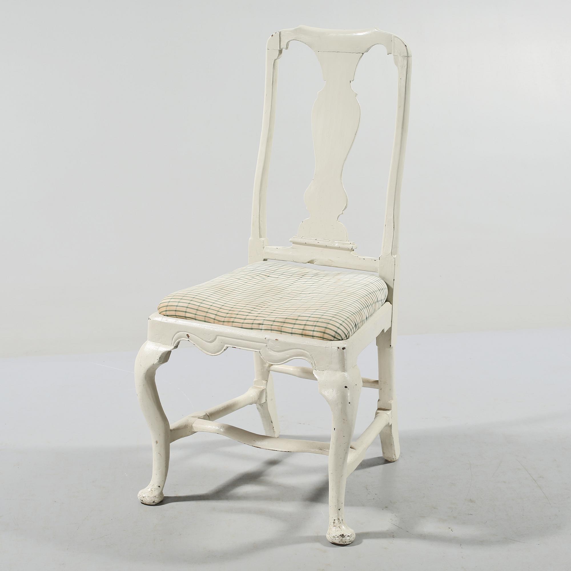 STOL, senbarock, 1700-tal.