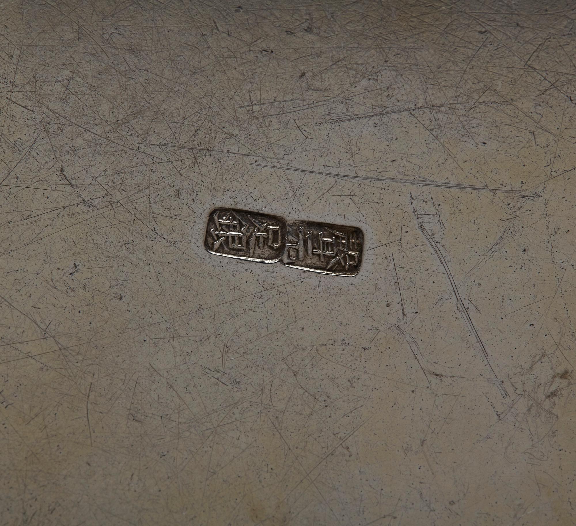 TEDOSA, silver. Kinesiska stämplar. Vikt ca 248 g.