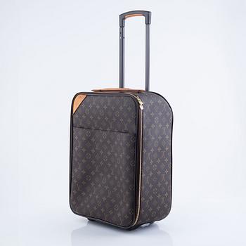 Louis Vuitton,  a monogram canvas 'Pégase 50' suitcase, 2003.