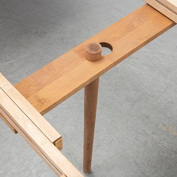 An oak 'Timeless' dining table, Haslev, Denmark.