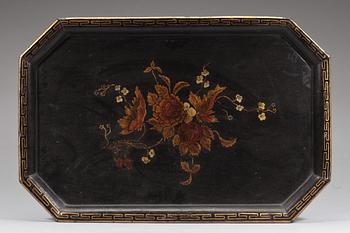 PLÅTBRICKOR, 2 st. 1800-talets slut.