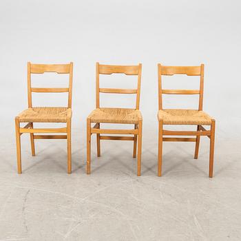 Carl Malmsten, chairs 6 pcs "Ave", Gemla 1950s/60s.