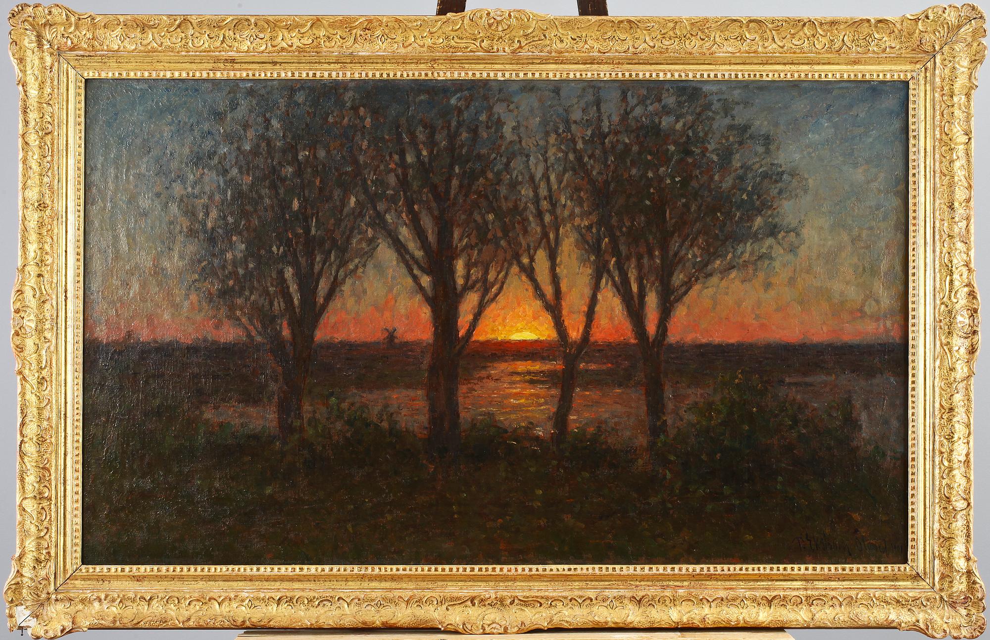 PER EKSTRÖM, olja på duk, sign o dat 1901.