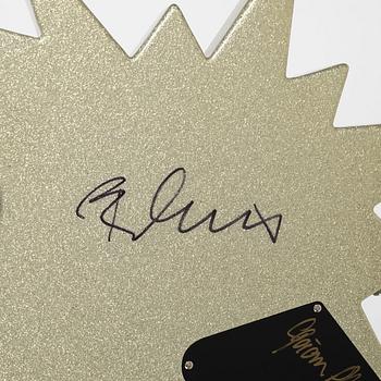 Malmberg, ABBA Star Guitar, Limited Edition, 45/50, signed by Björn Ulvaeus and Göran Malmberg, 2014.